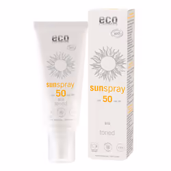 ECO Cosmetics EC74272, Spray de protection solaire, Visage, Spray, Apaisant, 100 ml, Adultes