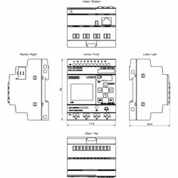 Siemens LOGO! 8.4 Grundgerät 12/24RCE - Vue supplémentaire 5