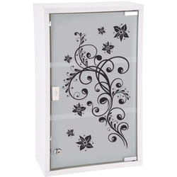 HI - Armoire à pharmacie 30 x 15 x 50 cm Acier inoxydable