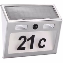 Votre numéro de maison n'est-il pas visible dans l'obscurité ou souhaitez-vous éclairer un endroit sans électricité ? Ce numé ...