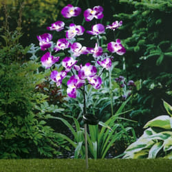 HI - Lampe solaire à led de jardin en forme d'orc dée 75 cm