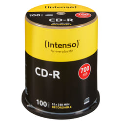 Intenso CD-R 700MB 700 Mo 100 pièce(s)