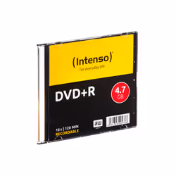 Intenso DVD+R 4.7 GB 16x 4,7 Go 10 pièce(s)