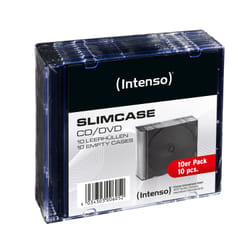 Intenso Storage Solution 10 Slim Cases 10 disques Transparent