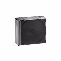 Intenso Storage Solution 10 Slim Cases 10 disques Transparent