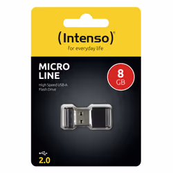 Intenso Micro Line lecteur USB flash 8 Go USB Type-A 2.0 Noir - Vue supplémentaire 8