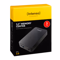 Intenso Memory Center disque dur externe 3 To Noir