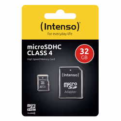 Intenso 3403480 mémoire flash 32 Go MicroSDHC Classe 4 - Vue supplémentaire 4