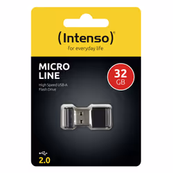 Intenso Micro Line lecteur USB flash 32 Go USB Type-A 2.0 Noir - Vue supplémentaire 8