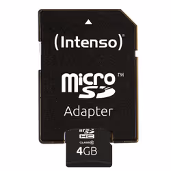Intenso 4GB MicroSDHC 4 Go Classe 10