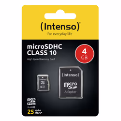Intenso 4 GB MicroSDHC 4 Go Classe 10 - Vue supplémentaire 4