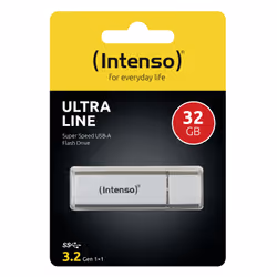 Intenso Ultra Line lecteur USB flash 64 Go USB Type-A 3.2 Gen 1 (3.1 Gen 1) Argent