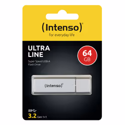 Intenso Ultra Line lecteur USB flash 64 Go USB Type-A 3.2 Gen 1 (3.1 Gen 1) Argent - Vue supplémentaire 4