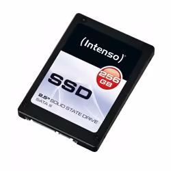 Disque SSD interne INTENSO - 256 Go - SATA III - 2.5 - 520 Mo/s - Antichoc