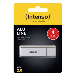 Intenso Alu Line lecteur USB flash 4 Go USB Type-A 2.0 Argent