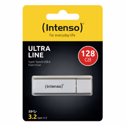 Intenso Ultra Line lecteur USB flash 128 Go USB Type-A 3.2 Gen 1 (3.1 Gen 1) Argent