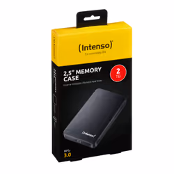 Intenso 2TB 2.5" Memory Case USB 3.0 disque dur externe 2 To Noir