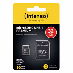 Intenso 32 GB microSDHC 32 Go UHS-I Classe 10 - Vue supplémentaire 4