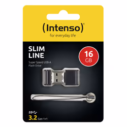Intenso Slim Line lecteur USB flash 16 Go USB Type-A 3.2 Gen 1 (3.1 Gen 1) Noir - Vue supplémentaire 6