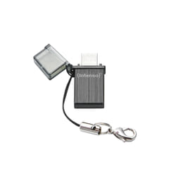 Intenso Mini Mobile Line lecteur USB flash 32 Go USB Type-A / Micro-USB 2.0 Noir