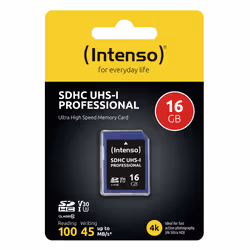 Intenso 16GB SDHC 16 Go UHS-I Classe 10