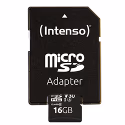 Intenso 3433470 mémoire flash 16 Go MicroSDHC UHS-I Classe 10 - Vue supplémentaire 4