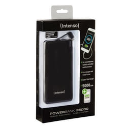 Intenso S5000 Lithium Polymère (LiPo) 5000 mAh Noir