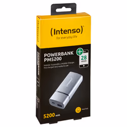 Intenso PM5200 Lithium-Ion (Li-Ion) 5200 mAh Gris