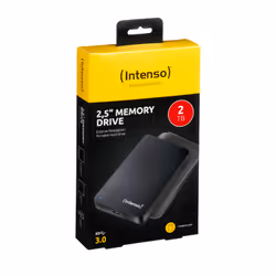 Intenso Memory Drive disque dur externe 2 To Noir