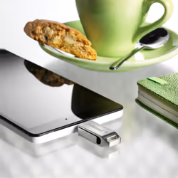 Intenso cMobile Line lecteur USB flash 32 Go USB Type-A / USB Type-C 3.2 Gen 1 (3.1 Gen 1) Argent - Vue supplémentaire 4