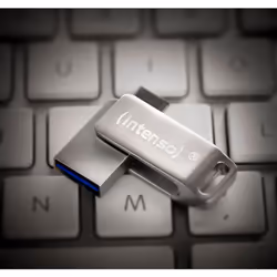 Intenso cMobile Line lecteur USB flash 32 Go USB Type-A / USB Type-C 3.2 Gen 1 (3.1 Gen 1) Argent - Vue supplémentaire 7