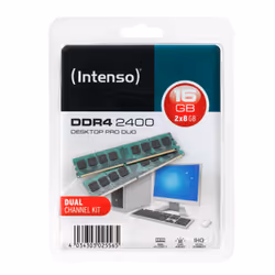 Intenso Desktop Pro module de mémoire 16 Go 2 x 8 Go DDR4 2400 MHz