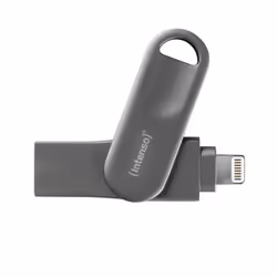 Intenso iMobile Line Pro, 32 Go, USB Type-A / Lightning, 3.2 Gen 1 (3.1 Gen 1), 70 Mo/s, Housse, Anthracite