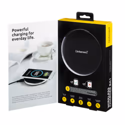 Intenso BA1 Smartphone Noir Secteur, USB Recharge sans fil Intérieure