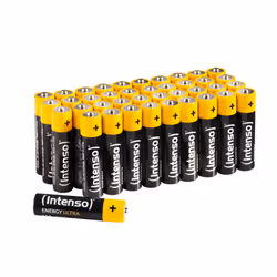 Intenso 7501510 - Energy Ultra Alkaline Batterie AAA Micro 40er-Pack - Batterie Batterie à usage unique Alcaline