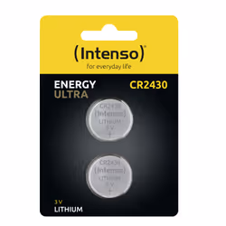 Intenso CR 2430 Energy 2er Blister - CR2430 - 290 mAh Batterie à usage unique Lithium-Manganese Dioxide (LiMnO2)