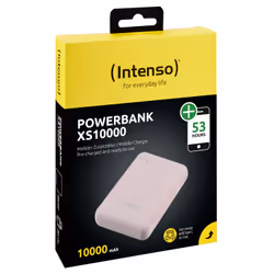 Intenso XS10000 Lithium Polymère (LiPo) 10000 mAh Rose