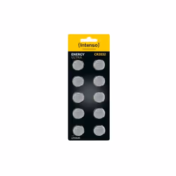 Intenso 7502430 pile domestique Batterie à usage unique CR2032 Lithium-Manganese Dioxide (LiMnO2)
