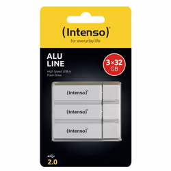 Intenso 3521483 lecteur USB flash 32 Go USB Type-A 2.0 Argent - Vue supplémentaire 5
