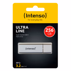 Intenso Ultra Line lecteur USB flash 256 Go USB Type-A 3.2 Gen 1 (3.1 Gen 1) Argent