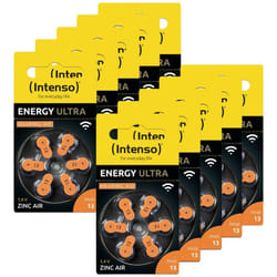 Pile pour appareil auditif PR48-13 1.45 v 60 pc(s) 230 mAh zinc-air 7504426MP - Intenso