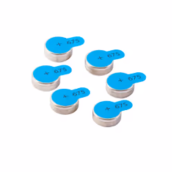 Intenso Energy Hearing Aid A675, Batterie à usage unique, Zinc-Air, 1,45 V, 6 pièce(s), 540 mAh, Bleu