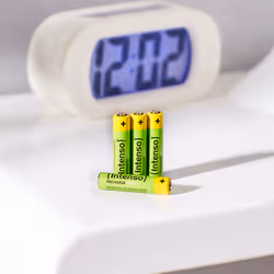 Intenso HR03 NiMH Energy Eco 1000mAh 4er Blister - Micro (AAA) - 1.000 mAh Batterie rechargeable Hybrides nickel-métal (NiMH)