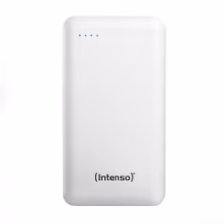 Intenso XS20000 Powerbank Zusatzakku LiPo 20000 mAh 7313552, 20000 mAh, Lithium Polymère (LiPo), 3,7 V, Blanc