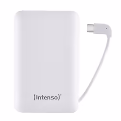 Intenso XC10000, 10000 mAh, Lithium Polymère (LiPo), Blanc