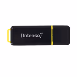Intenso High Speed Line, 256 Go, USB Type-A, 3.2 Gen 1 (3.1 Gen 1), 250 Mo/s, Casquette, Noir, Jaune