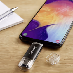 Intenso 3539490 lecteur USB flash 64 Go USB Type-A / USB Type-C 3.2 Gen 1 (3.1 Gen 1) Anthracite - Vue supplémentaire 4
