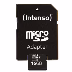 Intenso 3424470 mémoire flash 16 Go MicroSD UHS-I Classe 10 - Vue supplémentaire 4
