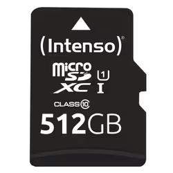 Intenso microSD 512GB UHS-I Perf CL10| Performance