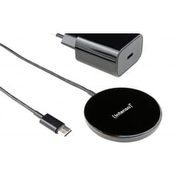 Intenso MB1 Smartphone Noir USB Recharge sans fil Charge rapide Intérieure